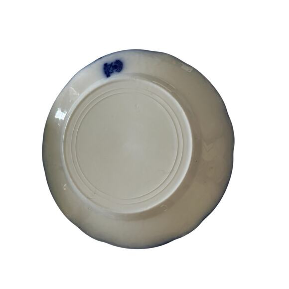 Set 3 Flow Blue New Wharf Pottery England Waldorf Dinner Plates 1 X 9" & 2 X 10” - Picture 4 of 15